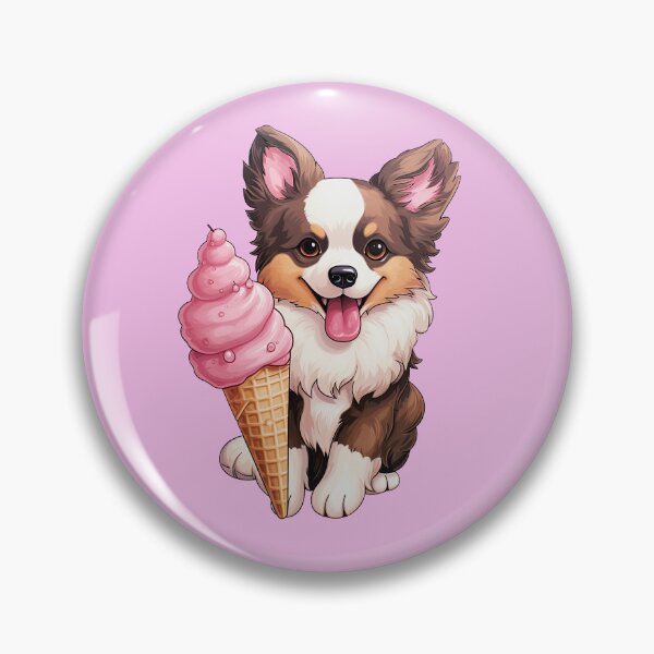 Item preview, Dan The Dog With Ice Cream Cone designed and sold by TojoStudios.