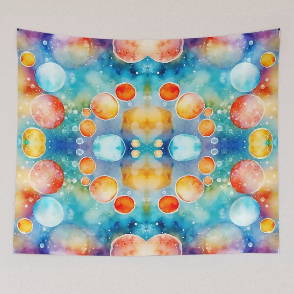 Item preview, Dreamy Bubble Watercolor Illustration 13 designed and sold by Tom-Johnson.