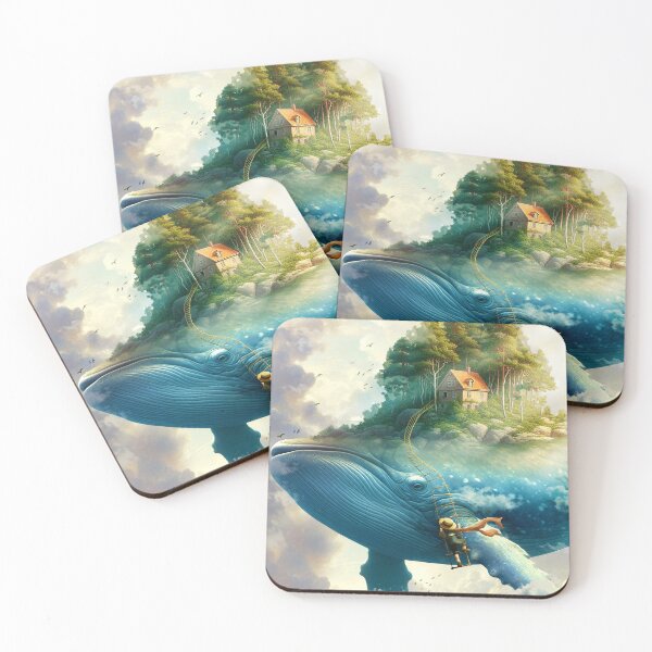 Item preview, Skybound Whales designed and sold by DVerissimo.