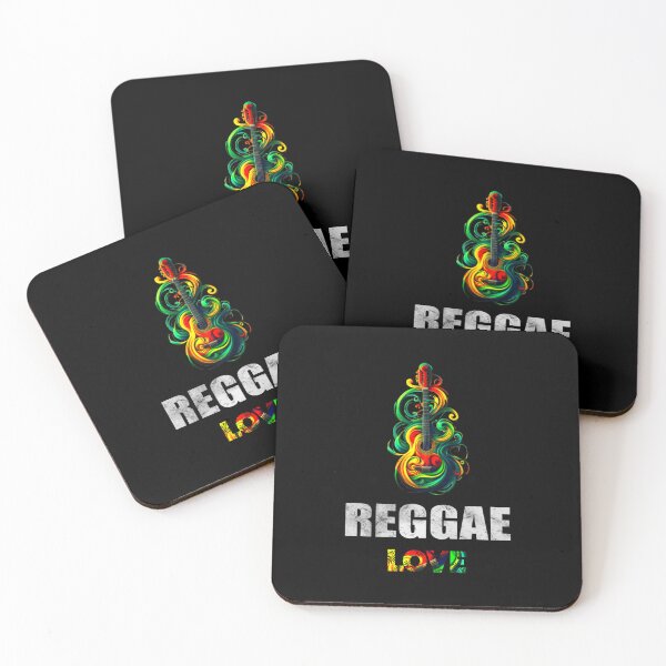 Item preview, Love Peace Music Guitar Rasta Reggae Rastafari Roots Reggae Pride  designed and sold by Creat-Des.
