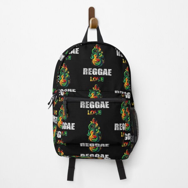 Item preview, Love Peace Music Guitar Rasta Reggae Rastafari Roots Reggae Pride designed and sold by Creat-Des.