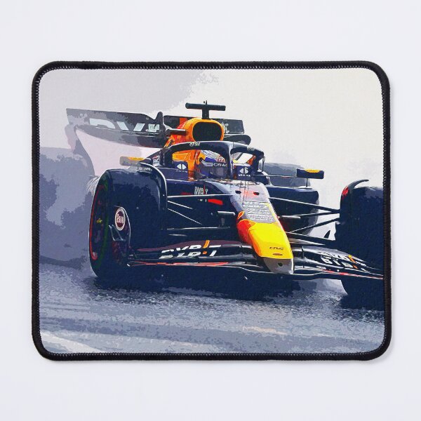 Item preview, Max Verstappen racing in the rain during the 2024 Brazilian Grand Prix at Interlagos designed and sold by Rodissimus1984.