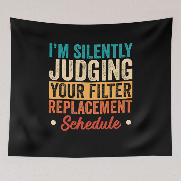 Item preview, I'm Silently Judging Your Filter Replacement HVAC Technician designed and sold by Rahjihan.