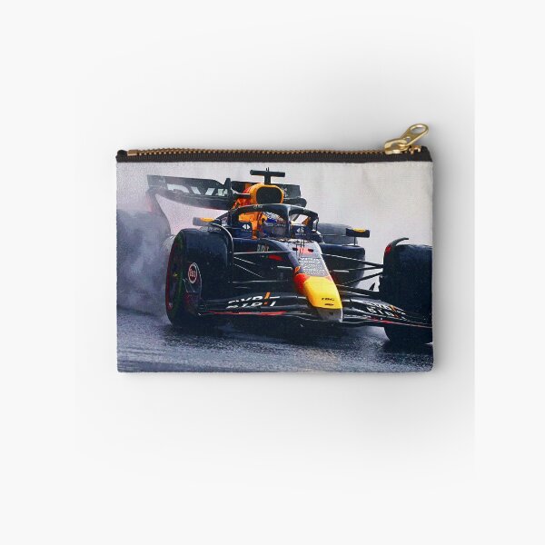Item preview, Max Verstappen racing in the rain during the 2024 Brazilian Grand Prix at Interlagos abstract designed and sold by Rodissimus1984.
