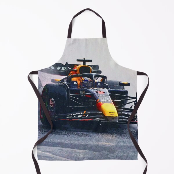 Item preview, Max Verstappen racing in the rain during the 2024 Brazilian Grand Prix at Interlagos abstract designed and sold by Rodissimus1984.