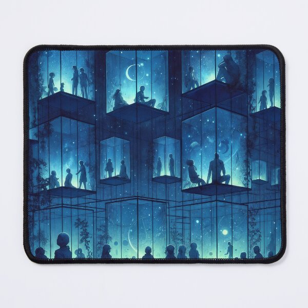 Item preview, Bound by Pixels: The Paradox of Connection designed and sold by FaydeFlora.
