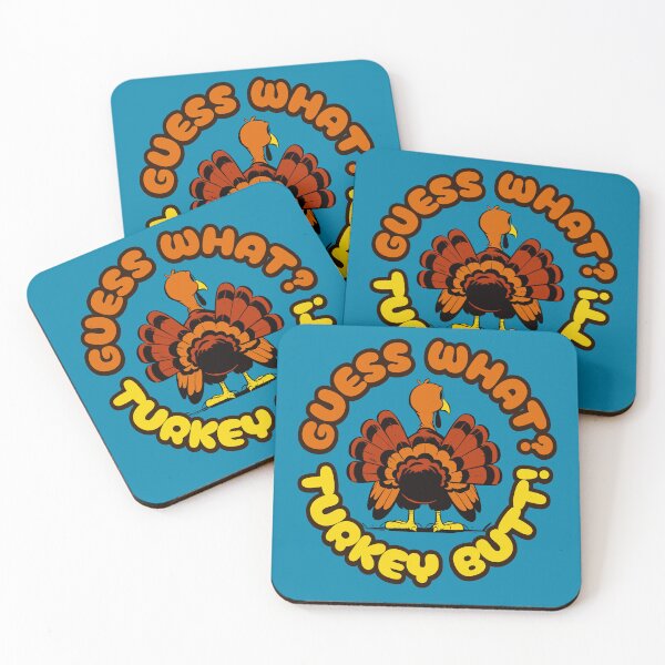 Item preview, Funny Thanksgiving Guess What Turkey Butt Cartoon Turkey designed and sold by chrisrivait.