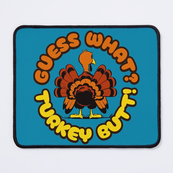 Item preview, Funny Thanksgiving Guess What Turkey Butt Cartoon Turkey designed and sold by chrisrivait.
