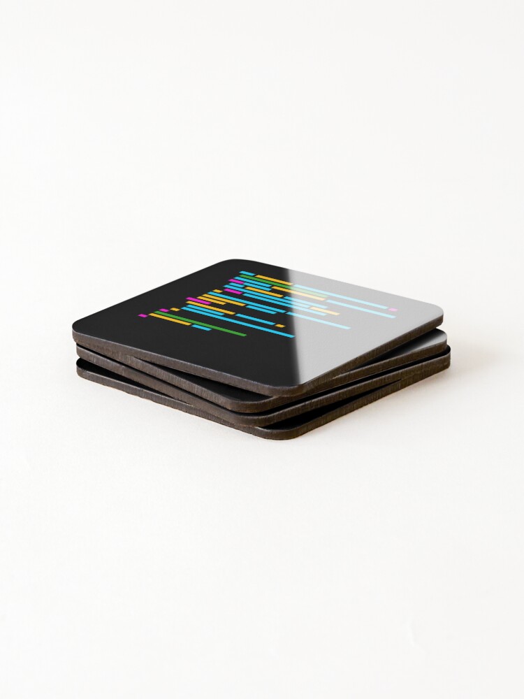 Thumbnail 4 of 5, Coasters (Set of 4), code programmer software developer designed and sold by Rahjihan.