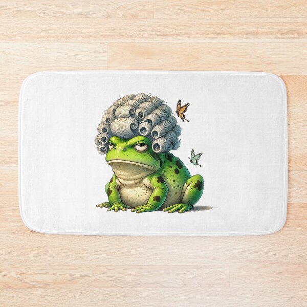 Item preview, Regal Frog in Powdered Wig with Butterflies designed and sold by Sweetnotsour.
