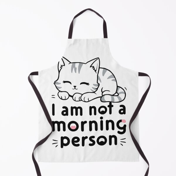 Item preview, Not a morning cat designed and sold by feelmydance.