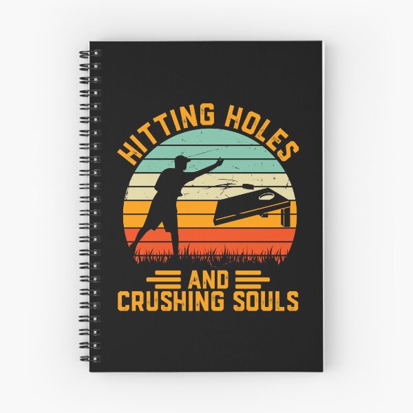 Item preview, Hitting Holes and Crushing Souls Funny Cornhole designed and sold by Rahjihan.