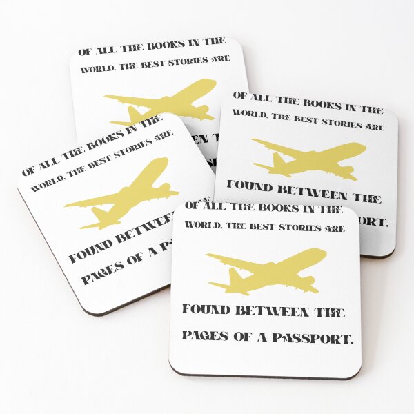 Item preview, Life’s Best Stories Are Written In Passport Pages designed and sold by EngagingLayout.