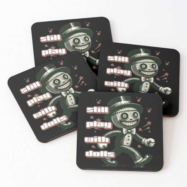 Item preview, Voodoo Doll Spooky Party Design Still Playing designed and sold by LuminOrb.