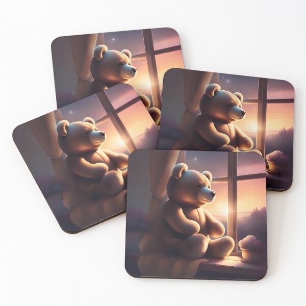 Item preview, Teddy bear waiting designed and sold by Purr95.