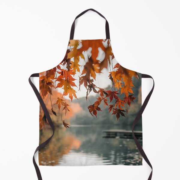 Item preview, Falling Leaves Dreamscape – Tranquil Autumn Art Print designed and sold by PrintableByZaah.