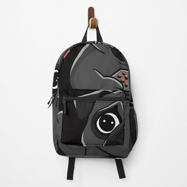Item preview, Black pug gaming designed and sold by NextDoorShoop.