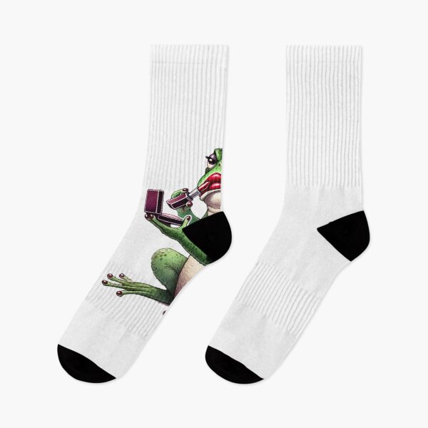 Item preview, Fabulous Frog Perfecting Her Pout designed and sold by Sweetnotsour.