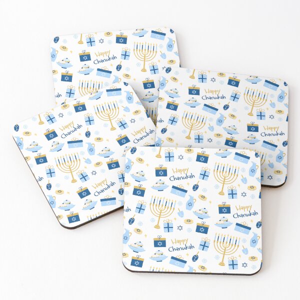 Item preview, Happy Chanukah Pattern designed and sold by Nelli Designz.