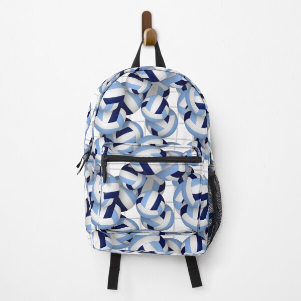 Volleyballs and volleyball net pattern Backpack