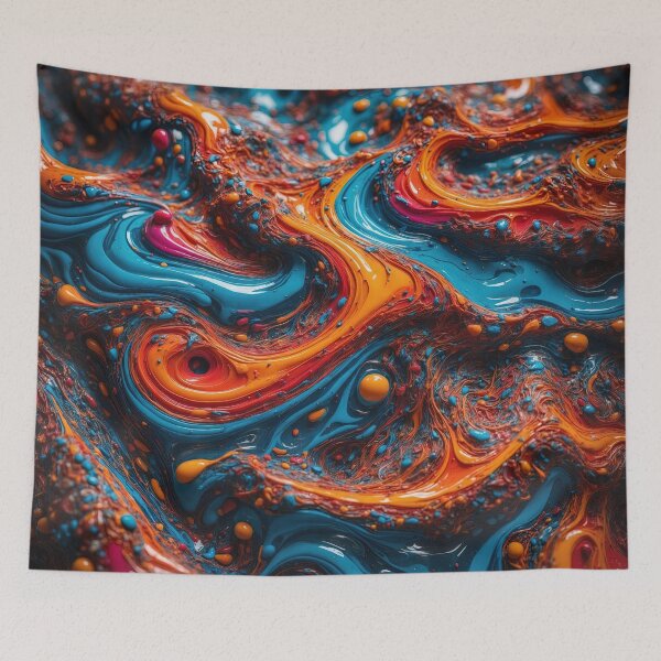 Item preview, abstract fluid designed and sold by Crocketcat.