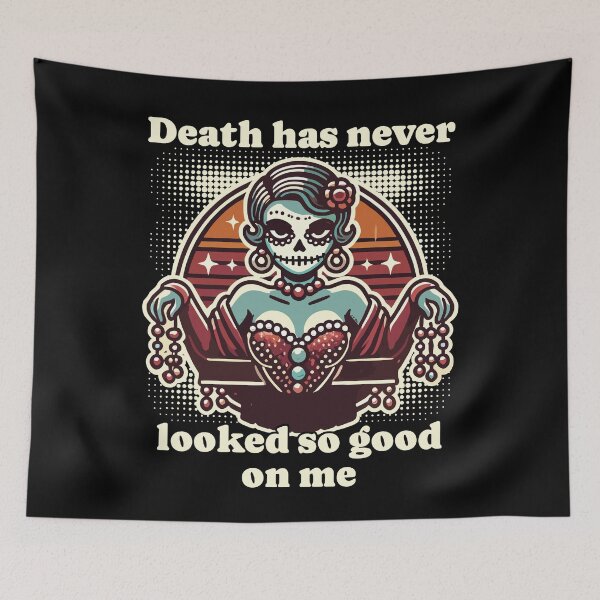 Item preview, Death Has Never Looked So Stylish designed and sold by LuminOrb.