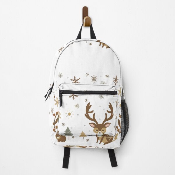 Item preview, Enchanted Forest Christmas | Deer and Snowflake Holiday Decor for Mugs, Stickers & Magnets designed and sold by HahaHandlesHub.