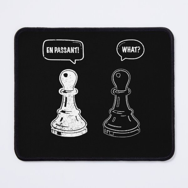 Item preview, Chess En Passant Pawn Funny Board Game Lover Player designed and sold by Rahjihan.