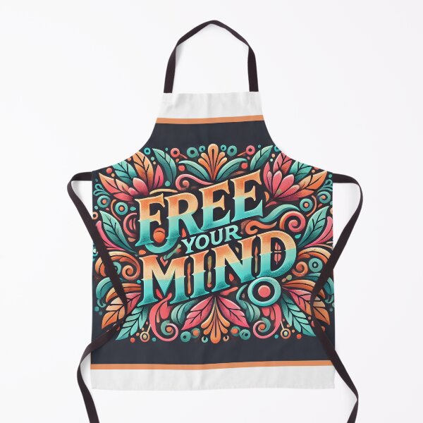 Item preview, Free Your Mind Quote Art Design designed and sold by DesignHub.