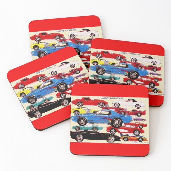 Item preview, Corvettes //  Classy Classic Cruizers! designed and sold by Imagin8er.