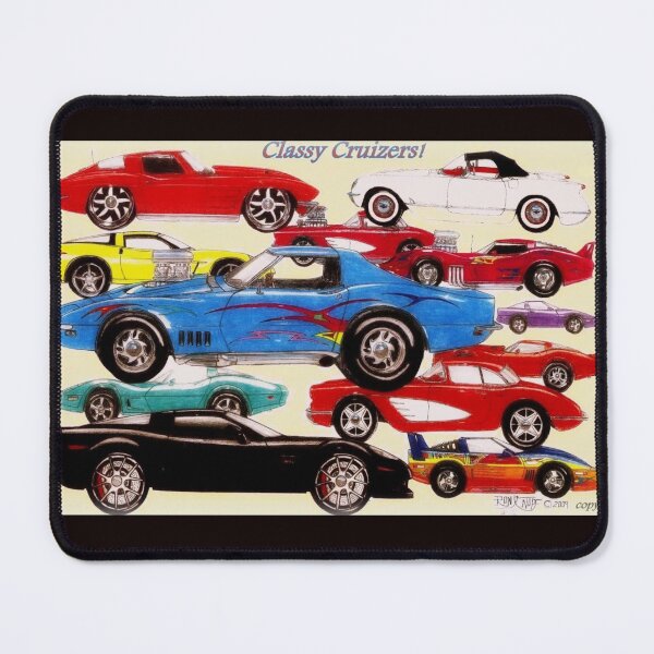 Item preview, Corvettes //  Classy Classic Cruizers! designed and sold by Imagin8er.