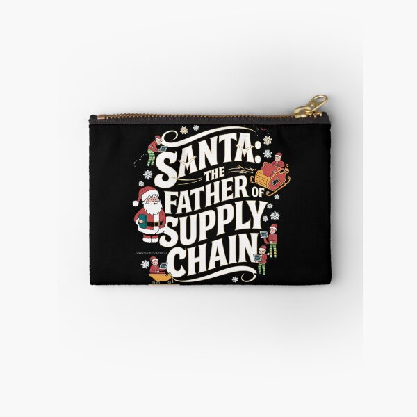 Item preview, Santa, the father and founder of supply chain, supply chain christmas designed and sold by NoetherSym.