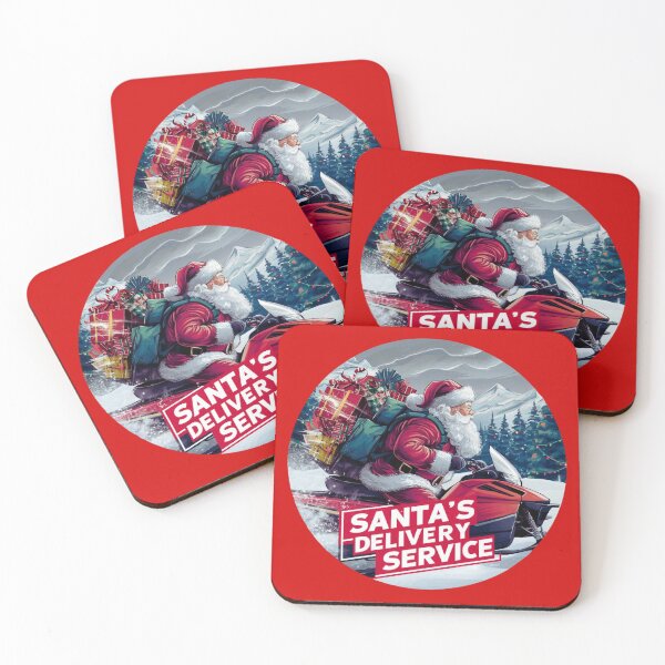 Item preview, Santa's Delivery Service – Ho-Ho-Express! - Christmas Joy designed and sold by MSMPrintDesign.