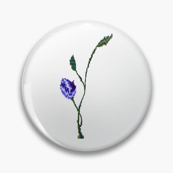 Item preview, Vaporwave pixel flower designed and sold by Iwanttosellok.
