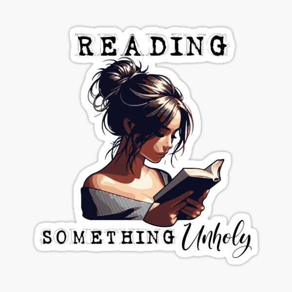 Item preview, Reading Something Unholy designed and sold by NicheBlend.
