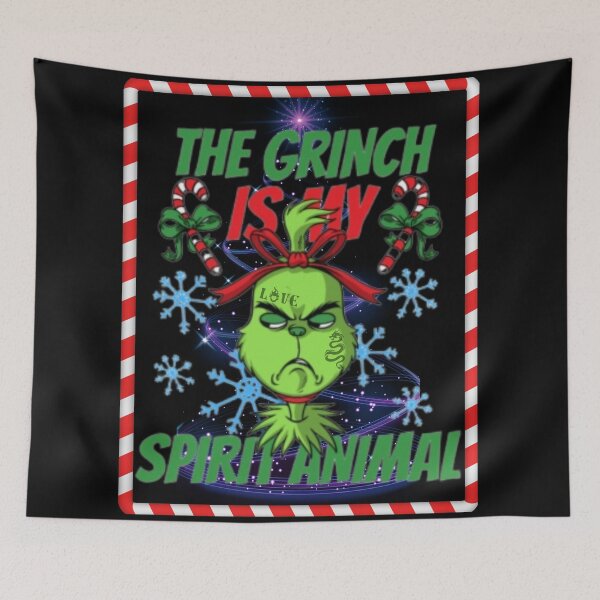 Item preview, The Grinch is my spirit animal designed and sold by ErrorRoom.
