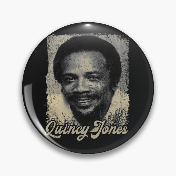 Item preview, Vintage Quincy Jones 1933-2024 designed and sold by PrettyInk.