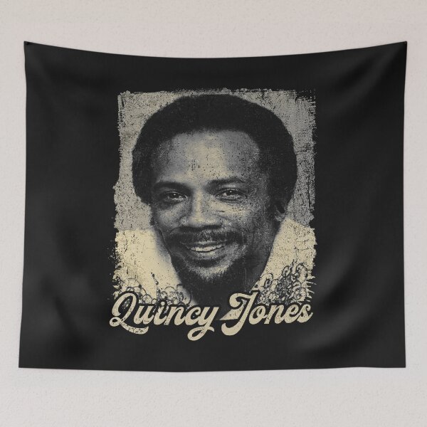 Item preview, Vintage Quincy Jones 1933-2024 designed and sold by PrettyInk.
