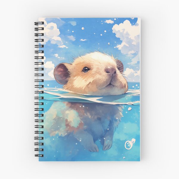Item preview, Capybara Watery Wonderland designed and sold by AshiraCreations.