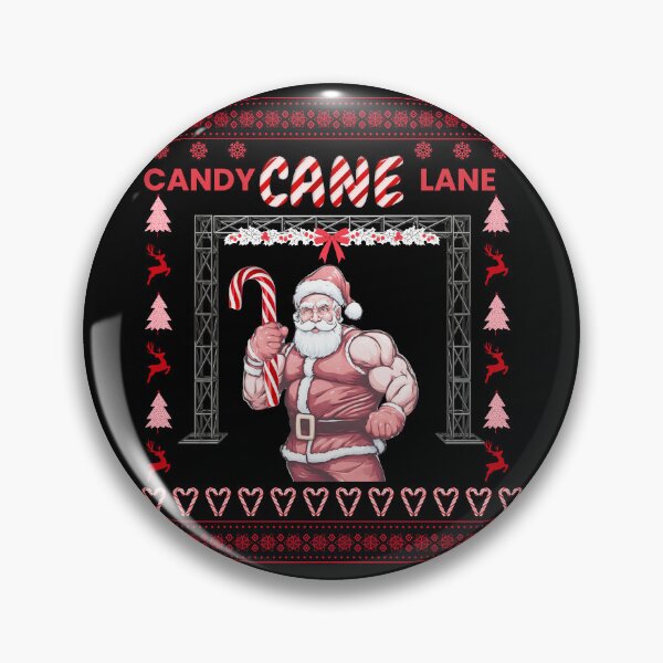 Item preview, Candy Cane Lane Ninja Warrior Christmas designed and sold by byninjakids.