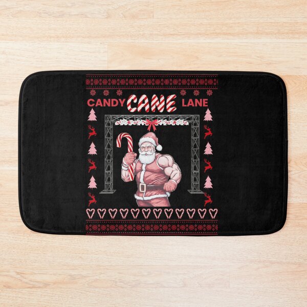 Item preview, Candy Cane Lane Ninja Warrior Christmas designed and sold by byninjakids.