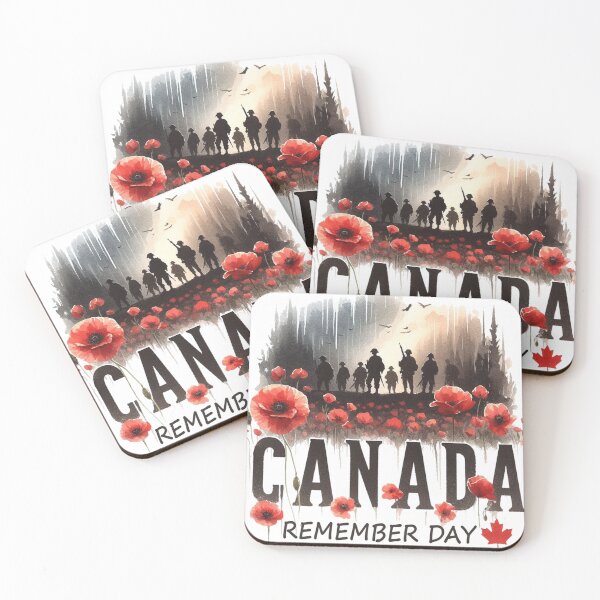 Item preview, Canada Remember Day, Minimalist poppy Canada Remember Day designed and sold by vectcd.