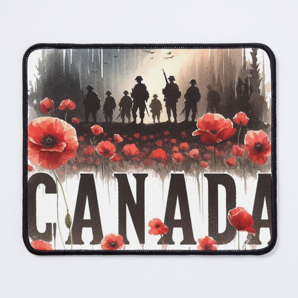 Item preview, Canada Remember Day, Minimalist poppy Canada Remember Day designed and sold by vectcd.