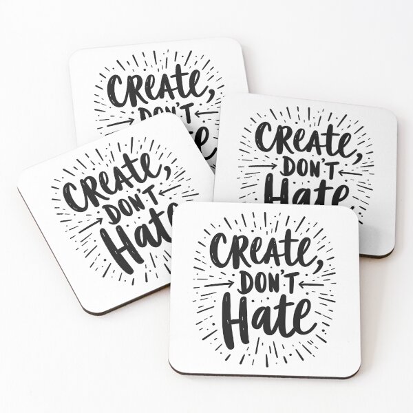 Item preview, create , dont hate  designed and sold by Ismartista.