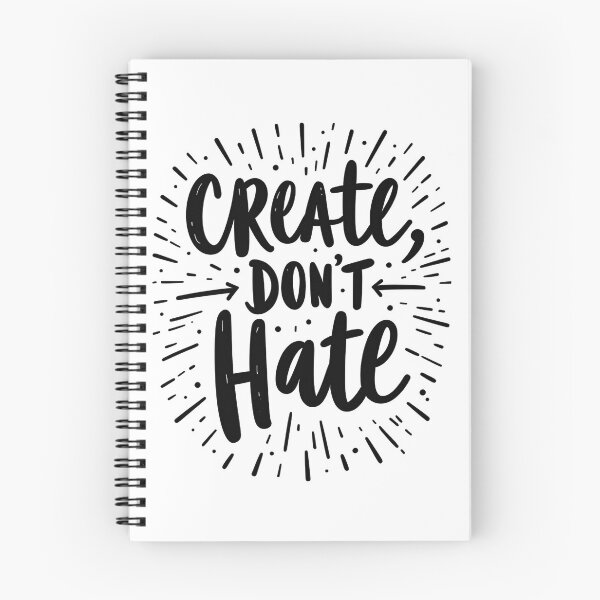 Item preview, create , dont hate  designed and sold by Ismartista.