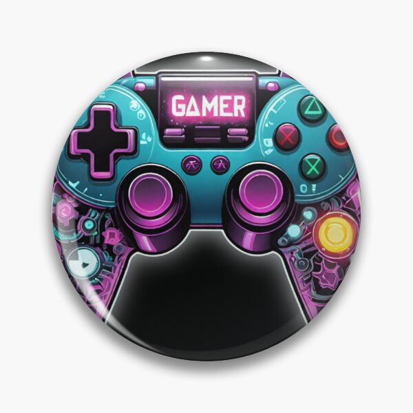 Artikelvorschau, Schwarzlichtleuchtender Gamecontroller entworfen und verkauft von Heaven Welch.