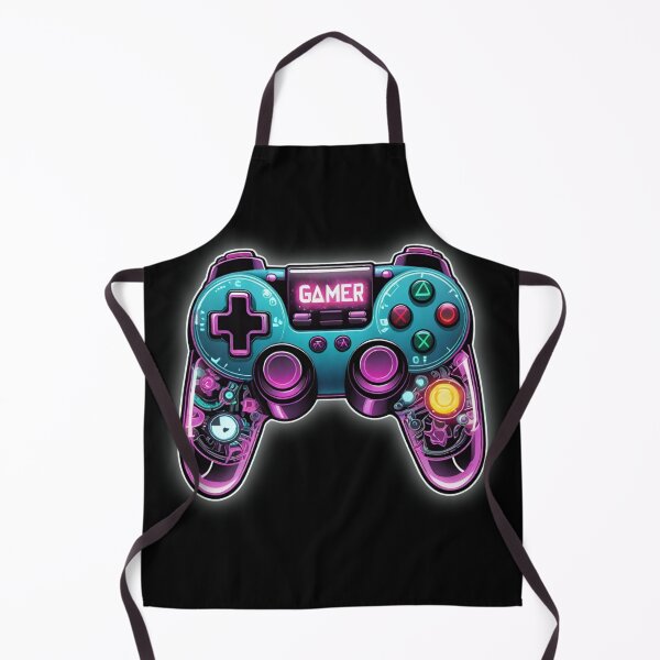 Item preview, Blacklight glowing game controller designed and sold by Heaven Welch.