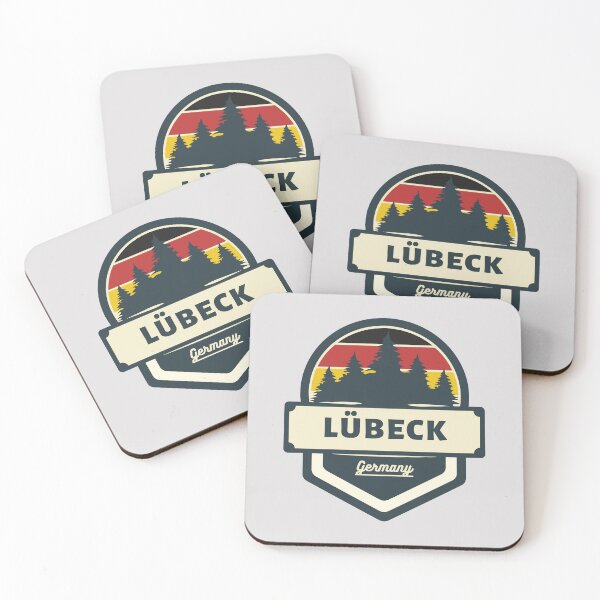 Item preview, Lübeck Germany Retro Vintage Badge designed and sold by World Designs.