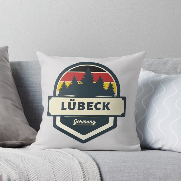 Item preview, Lübeck Germany Retro Vintage Badge designed and sold by World Designs.