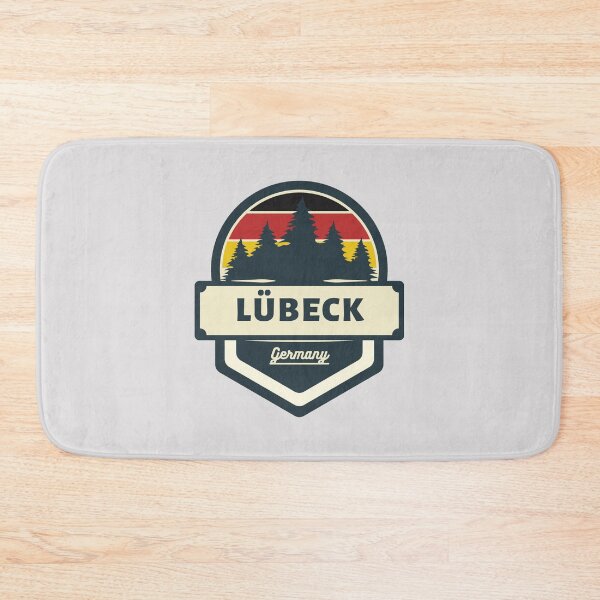 Item preview, Lübeck Germany Retro Vintage Badge designed and sold by World Designs.